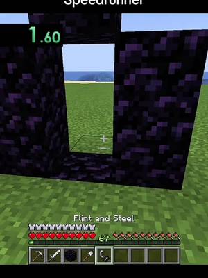 nah this minecraft speedrun lowkey went insane @zainigaming_minecarft #gaming #gamingmemes #meme #fyp