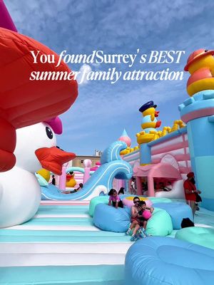 🐥 You found Surrey's cutest family attraction this summer! @royalduck  Quack, play, and repeat at The Royal Duck—a limited-time duck-themed inflatable adventure that's perfect for the whole family! From Canada's tallest and largest inflatable bounce house to giant slides, obstacle courses, interactive games, oversized duck photo ops, and plenty of space to burn off energy, it's the ultimate summer outing for kids (and kids at heart). Whether you're planning a family day out, celebrating a birthday, or just looking for a fun screen-free adventure, this is one experience you won't want to miss. 🎟️ Tickets start at: • Ages 10+ from $28.99 • Parent + Child (9 & under) from $34.99 • Anti-slip socks are required (bring your own or purchase them on-site). 🕒 Open daily: Weekdays: 2:00 PM – 8:00 PM Weekends & Holidays: 10:00 AM – 8:00 PM 📍 Guildford Town Centre (parkade)  🗓️ Now until July 19 — don't miss this limited-time summer experience! #inflatablepark #surreybc #familyfun #thingstodoinvancouver #summeractivities 
