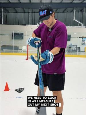 Every target hit, the distance doubles 🏒😳 (feat. @Bauer Hockey Supreme Fuse) #hockey #bauerpartner