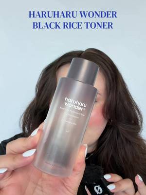 Honest thoughts on the viral haruharu wonder black rice toner after using the entire bottle! #blackricetoner #haruharuwonder #haruharuwonderblackricetoner 