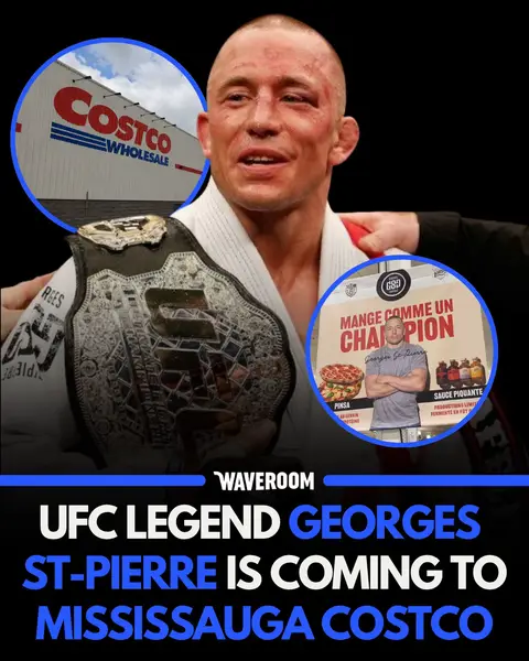 UFC Hall of Famer and Canadian MMA icon Georges St-Pierre is making a stop in Mississauga this week for a special meet-and-greet. @georgesstpierre  📍 Costco – 3180 Laird Rd, Mississauga 📅 July 16 🕚 11:00 AM – 12:30 PM Fans will have the chance to see one of the greatest fighters in UFC history up close. 📸: @georgesstpierre @lbffoods @costco_canada 