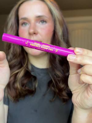 The freckle pen of the summer! I am obsessed with this thing! i use it everyday & all over! They will last for so long & don’t fade but look so natural 🩷☀️ perfect for the summer look! #summerlooks #freckle #ugc #ugccreator #tiktokshop 