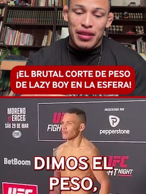 Lazy Boy revela todo lo que vivió antes de pelear en La Esfera