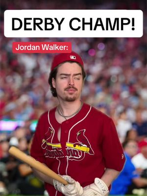 Jordan Walker wins the 2026 MLB Home Run Derby!💥⚾️ #MLB #baseball #homerunderby #jordanwalker #sports 