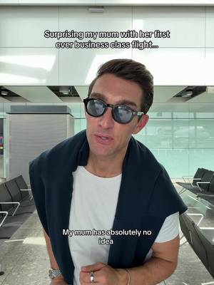 Her reaction was absolutely priceless...  Mum was in her absolute element… and honestly, so was I. I absolutely love travelling with @British Airways they just make everything so effortless ✈️    #b#britishairwaysbusinessclass #clubsuite #suprise ad 
