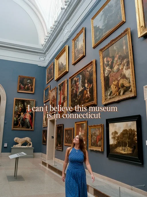 The oldest public art museum in the country is right here in Hartford. @thewadsworth opened its doors in 1844 and is home to more than 50,000 works of art. From world-class galleries, to community events, to their iconic winter Festival of Trees & Traditions, it's one of my all-time favorite Connecticut gems. #thewadsworth 