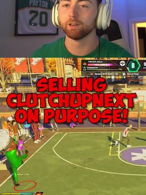 SELLING CLUTCHUPNEXT ON PURPOSE 😭💔 #nba2k26 