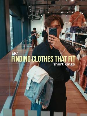 Finding clothes that fit short kings, so you don’t have to! Today we’re looking at Uniqlo and i’ve found three gems: 1. Boxy Tshirt 2. JWA Baggy Jeans from the women section  3. Jorts #uniqlo #shortking #mensfashion #mensfashiontips #mensoutfitideas 