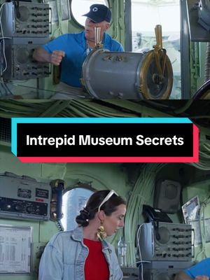 Did you know the difference between an admiral and a captain of a battleship? Thank you to these two Navy veterans at the @Intrepid Museum ⚓️🛩 🚀 for sharing this knowledge! Watch my new @YouTube via the link in my bio for more fun! #veterans #intrepid #navy #military 