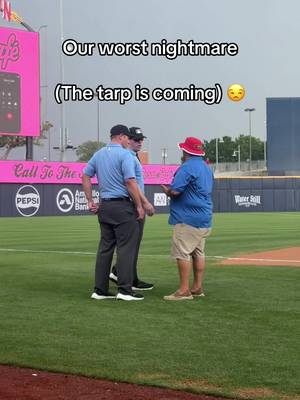 All my homies hate the tarp  #amarillo #texas #milb #MLB #baseball 
