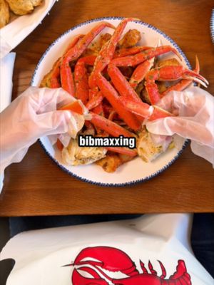 You can’t be life-maxxing without also bib-maxxing 🦀 #lifemaxxing #bibs #crab