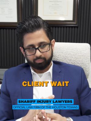 Waiting to see if the pain goes away?  That gap in treatment could be used against you. 🚩  Follow Shariff Law before you “walk it off.” #injurylawyers #lawyers #texashouston