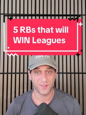 Don’t draft scared #walterpicks #fantasyfootballtips #fantasyfootballadvice 