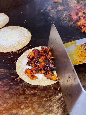 Octopus tacos on taco Tuesday . Who’s in ?