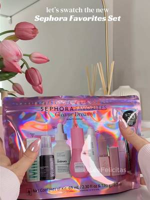 let’s swatch the new Sephora Favorites Gleamy Dreamy set 💕🌸✨ @sephora @Haus Labs @urban decay @Glow Recipe @LYS Beauty @The Ordinary @tarte cosmetics @ILIA Beauty @milkmakeup @Bobbi Brown #newsephorafavorites #unboxing #sephorafavorites #beautyunboxing #makeuphaul Unbox Best Sephora Favorites, Sephora essentials. Sephora recommendations. Sephora haul unboxing. beauty products. Sephora favorites.