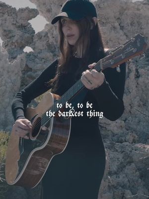 “The Dark (Live at Mono Lake)” full video up tomorrow 7/15 on YouTube 10am PT - tune in. #chelseawolfe #acoustic #thedark #taylorguitars #monolake 