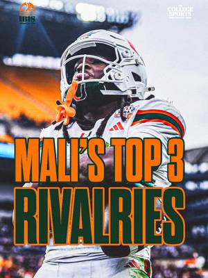 At the EA CFB launch Malachi Toney was asked his Top 3 Rivalries in CFB #1 Miami vs _____ 👀 (🎥 Via: @EASPORTSCollege ) • • • • #ItsAllAboutTheU #Canes🙌 #MiamiHurricanes #TheU  