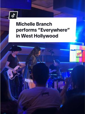Michelle Branch performs “Everywhere,” and yes, it hit exactly like it did in 2001 🤘😭 She played an intimate set at The Sun Rise for fans that gathered to celebrate 25 years of her album, “The Spirit Room.” Branch was also shooting her livestream during her show to announce a new EP reimagined the album & a fall tour — Catch Michelle Branch at The Wiltern on Oct 3! Follow us for more music & concerts in L.A. #michellebranch #popculture #concerts #2000sthrowback #2000snostalgia 