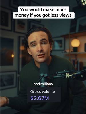 The day you’re okay with getting less views is the day you’ll start making money with your personal brand