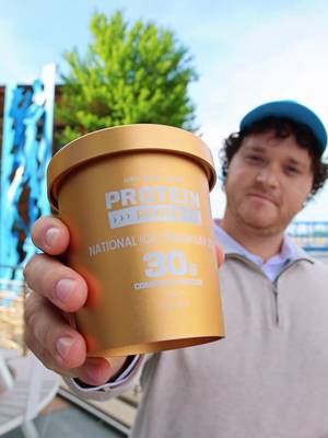 THE GOLDEN PINT HUNT IS OFFICIALLY ON!! To celebrate National Ice Cream Day, we hid three Golden Pints in three cities. Each one is worth $1,000 + free Protein Pints for the rest of the year. One clue drops every day at 11AM EST for three days. Then on July 19th, it's game time. Not in a hunt city? The Golden Pint game is live on our site right now. Pick the Golden Pint correctly to instantly win a FREE Protein Pint, plus you'll be entered to win $1,000 and free Protein Pints for the rest of the year. The first clue drops TOMORROW at 11AM EST. Follow us and turn on post notifications so you don't miss it. 👀 No purchase necessary. See official rules on our website. Link in bio. #GoldenPintHunt #NationalIceCreamDay #ProteinPints #scavengerhunt 