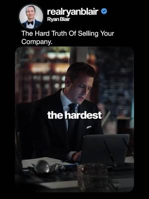 Selling your company is the true test... One of the biggest lessons in business is realizing that every organization reflects the behavior of its leadership. Leaders set the standard. Leaders shape the culture. Leaders influence communication. Leaders define accountability. And over time, those choices determine the trajectory of the business. Leadership isn't just one part of the company. It becomes part of everything. Those are the lessons Ryan Blair has spent decades learning while building and scaling companies. Today: • Serial entrepreneur • CEO of AlterCall • New York Times bestselling author • $1B+ in company exits Everything shared here comes from real-world experience leading teams, growing businesses, and navigating the realities of scale. Expect content around: • Entrepreneurship and startup growth • Leadership and company culture • Team building and management • Sales, marketing, and execution • AI, automation, and business leverage • Mindset, resilience, and decision-making If you're building a business, leading people, or working to become a stronger entrepreneur, this page is for you. Follow for practical business strategy, leadership insight, and lessons learned through real execution. #company #exit #business #ryanblair #storytime