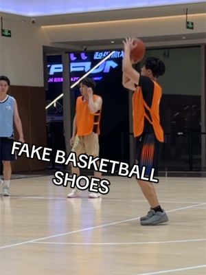 i tried playing basketball in FAKE basketball shoes 🏀😭 #whydna #streetwear #pickups #fashion 