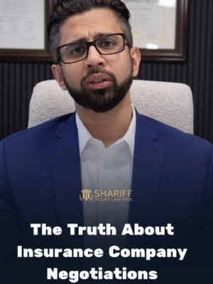 Insurance companies test how hard you’ll push before they take you seriously.  Follow Shariff Law to see why that matters for your claim. #injurylawyers #lawyerstexas #texashouston