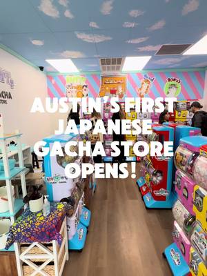 I may or may not have spent too much money here! @asahi.gachatoystore is currently doing their soft opening ! With over 50 machines to choose from. This is Austin first Gacha pong store! #atx #austinfoodadventures