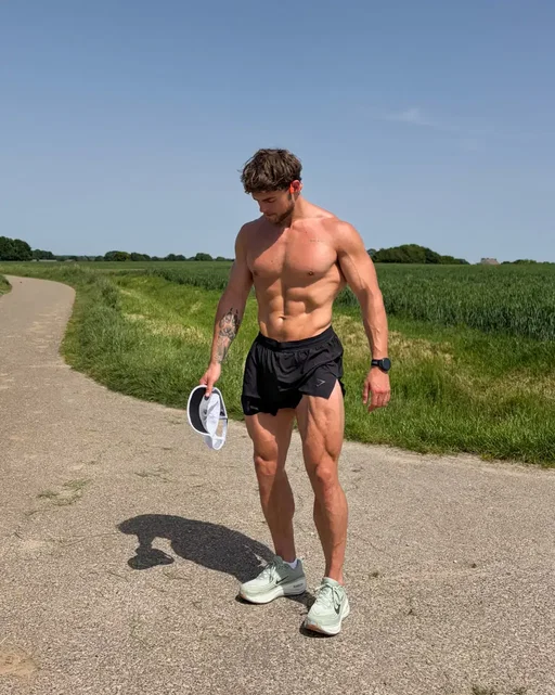Still getting those km’s done in this heat 🥵