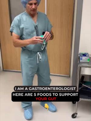 Want a happier, healthier gut? Start with what’s on your plate! 🍽️✨ As a gastroenterologist 🩺, I see firsthand how much the right foods can transform your digestive health. Your gut microbiome 🦠 relies on what you feed it to keep your immune system 🛡️, mood 🧠, and digestion running smoothly! Here are 5 foods I regularly recommend to support a healthy gut: 1️⃣ Kefir (or Greek Yogurt) 🥛 – Packed with live probiotics to actively replenish your good gut bacteria!  2️⃣ Oats 🥣 – Rich in beta-glucan, a powerful prebiotic fiber that feeds your existing microbiome.  3️⃣ Wild Blueberries 🫐 – Loaded with polyphenols, which act as fuel for beneficial bacteria and combat gut inflammation.  4️⃣ Chia Seeds 🌱 – Swell up with soluble fiber to keep things moving smoothly and support the gut lining.  5️⃣ Kimchi (or Sauerkraut) 🥬 – Fermented powerhouses that introduce diverse, beneficial microbes to your digestive tract. Because your health is our mission. ❤️💼 👇 Which of these are you adding to your plate today? Let me know in the comments! 💬 #GutHealth #Gastroenterologist #HealthyDigestion #Microbiome #GutHealthTips