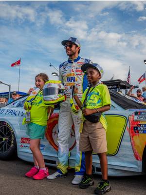 A Night to Remember for Maximus and Noelle. Go checkout the full video on my Youtube! @Hendrick Motorsports @The NAPA Network @Children’s Healthcare of ATL 