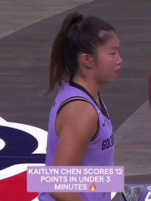 What a run by Kaitlyn Chen in the 3rd quarter!! 🙂‍↔️✨ #highlight #WNBA #top 