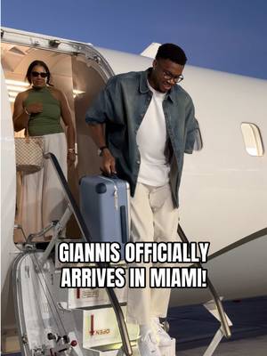 He’s hereeee 😤 #giannis #miami #miamiheat #NBA 