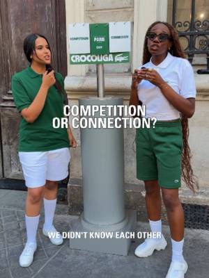 Paris came, and served, at the @lacoste’s Crocoliga table tennis tournament