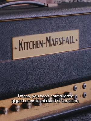 Join us in the Marshall factory with @ronancrix of @basementuk as he brings in his vintage Kitchen-Marshall PA for us to check out and open up. This is an incredibly rare run of Marshall amps created throughout the late 60s and early 70s in partnership with the Kitchen’s music shop in Leeds and Ronan’s is in immaculate condition! Watch the full video on YouTube now. Link in bio.