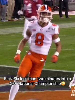 That’s how you start a game right there  #CFP #Clemson #Terrell #ACCKickoff 