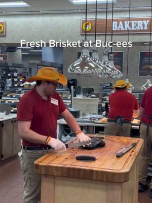 Fresh brisket at Bucc-ees, best gas station in the world? #food #buccees #Foodie