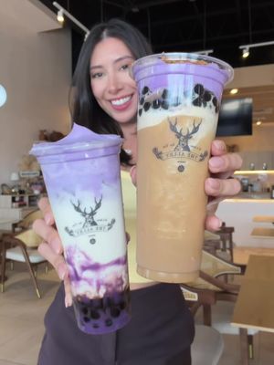 🧋 NEW LIMITED TIME UBE SERIES AT POPULAR BOBA SHOP 🧋  📍 @The Alley USA is having a new limited time Ube Series!  The alley is known for their made from scratch boba and high quality drinks. Their Ube series starts on July 17th and you can’t miss out on it, they have their Ube brown sugar boba latte, Ube Brown Sugar Boba Crunchy Milk Slush, Ube coconut taro milk, and  Ube Brown Sugar Green Milk Tea!  Be sure to check them out!  #houstonfood #houstoneats #bobadrinks