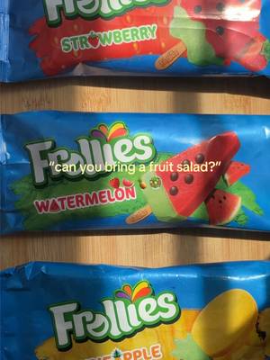 oh you mean THIS fruit salad? 🤭 #fruitsalad #candysalad #frozensweets #dessert #frollies 