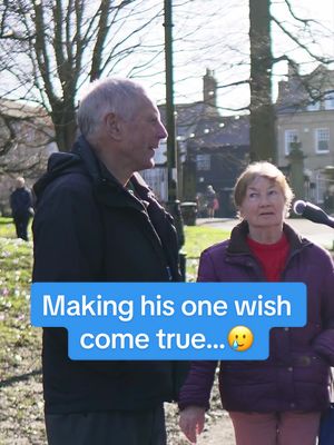 We did it… Terry’s one wish came true. 🥲 Thank you to everyone who commented and reached out after seeing Terry’s story. What’s stayed with me most is seeing different groups all put competition aside to help make one man’s dream come true. I don’t think I’ve ever witnessed anything quite like it. I’m still fairly new to F1, but I can honestly say I’ve never seen a community like this. It’s moments like these that remind me just how powerful people can be when they come together behind one cause. This job never gets old. A special thank you to: @Silverstone  @Aston Martin Aramco F1 Team  @TGR Haas F1 Team  and @Lando Norris’s team ❤️ We will make sure he sees this so make sure to leave a ‘We love you Terry!’ In the comments. :)