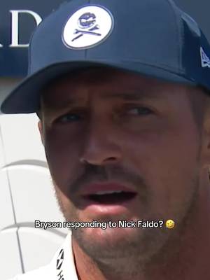 Bryson DeChambeau mentioned strategy a few times in his only post-round comments today, after Nick Faldo called him out for his links golf strategy earlier this week. 🤣 #brysondechambeau #nickfaldo #openchampionship