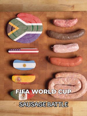 FIFA World Cup Sausage Battle… Head to @YouTube #YouTubePartner to check out all my #FIFAWorldCup content!