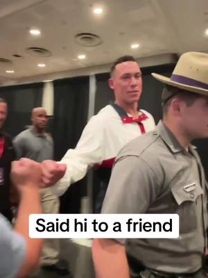 Always appreciate the deep conversations with my friend Aaron Judge  #yankees #aaronjudge #sports #baseball #allstar