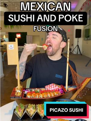 MEXICAN FUSION SUSHI 🍣 #sushi #mexican #dallasfood #dallasrestaurants #dallasushi 