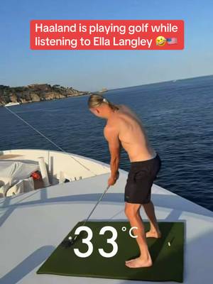 Texas has officially rubbed off on Haaland 😅 (Erling Haaland/SC) #erlinghaaland #ellalangley #norway #texas #fifaworldcup 