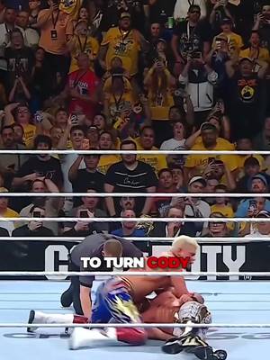 WWE is trying to turn Cody Rhodes into a GOAT #WWE 
