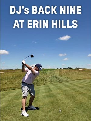 After firing a 40 on the front nine, DJ Pie brings it into the house at Erin Hills. 
