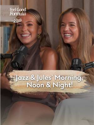 Jazz and Jules’ Morning, Noon & Night routine💞 #MIC #morningroutine #wellnesshub 
