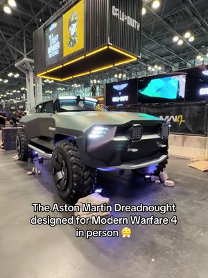 wow. just wow. #CallofDuty #ModernWarfare4 #FanaticsFest #AstonMartin @Aston Martin 