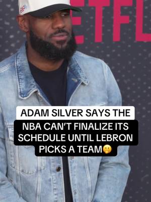 LeBron’s next move is so big, the NBA schedule is waiting on him 👀 LeBron James’ free agency decision isn’t just impacting teams—it’s affecting the NBA schedule itself. Commissioner Adam Silver revealed that the league is still finalizing parts of the 2026-27 schedule because James hasn’t decided where he’ll play next. According to Silver, LeBron’s choice could shape key dates like Opening Week and the Christmas Day slate, making his decision one of the biggest factors in the league’s planning process. 🏀👀 🎥: GETTY #lebronjames #adamsilver #NBA 